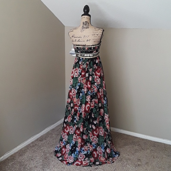 Pearl Georgina Chapman Floral Gypsy Dress - Picture 3 of 15